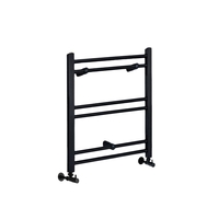 Scaldasalviette di Design Nero - Termoarredo Bagno Piatto - 600 x 400mm - 149W - Nox