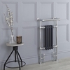 Scaldasalviette di Design Tradizionale - Termoarredo Bagno Antracite - 930 x 450mm - 437 Watt - Elizabeth