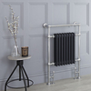 Scaldasalviette di Design Tradizionale - Termoarredo Bagno Antracite - 930 x 620mm - Elizabeth