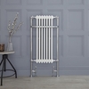 Scaldasalviette di Design Tradizionale - Termoarredo Bagno Bianco - 1130 x 553mm - 960 Watt - Elizabeth
