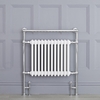 Scaldasalviette di Design Tradizionale - Termoarredo Bagno Bianco - 930 x 790mm - 938 Watt - Elizabeth