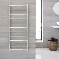Scaldasalviette Elettrico a Scaletta - Termoarredo Bagno Acciaio Inossidabile - 300W - 1200 x 500mm - Quo