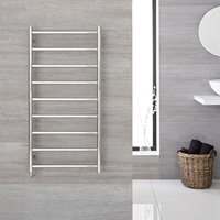 Scaldasalviette Elettrico a Scaletta - Termoarredo Bagno Acciaio Inossidabile - 300W - 1200 x 600mm - Quo