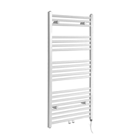 Scaldasalviette Elettrico Bianco 300W - Termoarredo Bagno - 1188 x 500mm - Neva