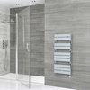 Scaldasalviette Elettrico Cromato - Termoarredo Bagno di Design 400W - 1000 x 450mm - Lustro