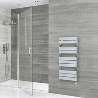 Scaldasalviette Elettrico Cromato - Termoarredo Bagno di Design 400W - 1000 x 450mm - Lustro