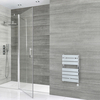 Scaldasalviette Elettrico Cromato - Termoarredo Bagno di Design 400W - 620 x 400mm - Lustro