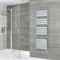 Scaldasalviette Elettrico Cromato - Termoarredo Bagno di Design 600W - 1512 x 450mm - Lustro
