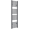 Scaldasalviette Elettrico Curvo 1000W - Termoarredo Bagno Antracite - 1800 x 500mm - Artle