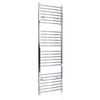 Scaldasalviette Elettrico Curvo 1000W - Termoarredo Bagno Cromato - 1800 x 600mm - Kent