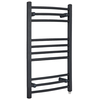 Scaldasalviette Elettrico Curvo 200W - Termoarredo Bagno Antracite - 800 x 500mm - Artle