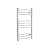 Scaldasalviette Elettrico Curvo 200W - Termoarredo Bagno Bianco - 800 x 500mm - Ive