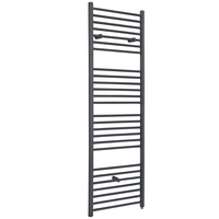 Scaldasalviette Elettrico Piatto 1000W - Termoarredo Bagno Antracite - 1800 x 500mm - Artle