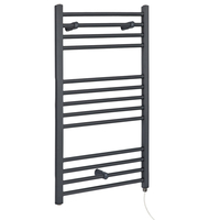Scaldasalviette Elettrico Piatto 200W - Termoarredo Bagno Antracite - 1000 x 500mm - Artle