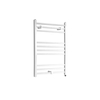 Scaldasalviette Elettrico Piatto 200W - Termoarredo Bagno Bianco - 800 x 500mm - Ive