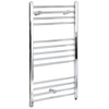 Scaldasalviette Elettrico Piatto 200W - Termoarredo Bagno Cromato - 1000 x 500mm - Kent