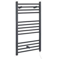 Scaldasalviette Elettrico Piatto 300W - Termoarredo Bagno Antracite - 1000 x 600mm - Artle
