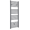 Scaldasalviette Elettrico Piatto 300W - Termoarredo Bagno Antracite - 1600 x 400mm - Artle
