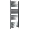Scaldasalviette Elettrico Piatto 400W - Termoarredo Bagno Antracite - 1600 x 500mm - Artle