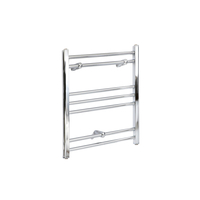Scaldasalviette Elettrico Piatto 400W - Termoarredo Bagno Cromato - 600 x 400mm - Kent
