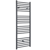 Scaldasalviette Elettrico Piatto 600W - Termoarredo Bagno Antracite - 1600 x 600mm - Artle
