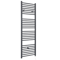 Scaldasalviette Elettrico Piatto 800W - Termoarredo Bagno Antracite - 1800 x 400mm - Artle