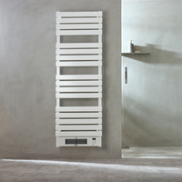 Scaldasalviette Elettrico Smart con Ventola - Bianco - 1600mm x 500mm - con Presa Elettrica
