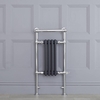 Scaldasalviette Elettrico Tradizionale - 400W - Antracite - 930mm x 450mm - Barra Superiore Piatta