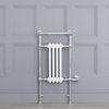 Scaldasalviette Elettrico Tradizionale - Termoarredo Bagno 400W - Bianco - 930 x 452mm - Elizabeth