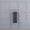 Scaldasalviette Elettrico Tradizionale - Termoarredo Bagno 400W - Colore Antracite - 930 x 450mm - Elizabeth