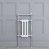 Scaldasalviette Elettrico Tradizionale - Termoarredo Bagno 400W - Colore Bianco - 930 x 452mm - Elizabeth