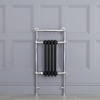 Scaldasalviette Elettrico Tradizionale - Termoarredo Bagno 400W - Nero - 930 x 450mm - Elizabeth