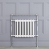 Scaldasalviette Elettrico Tradizionale - Termoarredo Bagno 800W - Bianco - 930 x 790mm - Elizabeth