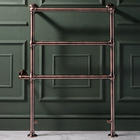 Scaldasalviette Elettrico Tradizionale 200W - Bronzo Lucidato ad Olio - 930 x 632mm - Condesa