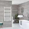 Scaldasalviette Misto Bianco - Termoarredo Bagno con Varie Dimensioni - Neva