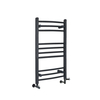 Scaldasalviette Misto Curvo - Termoarredo Bagno Antracite - 800 x 500mm - 372W - Artle