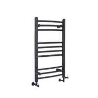 Scaldasalviette Misto Curvo - Termoarredo Bagno Antracite - 800 x 500mm - 372W - Artle