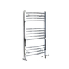 Scaldasalviette Misto Curvo - Termoarredo Bagno Cromato - 1000 x 500mm - 323W - Kent