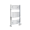 Scaldasalviette Misto Curvo - Termoarredo Bagno Cromato - 1000 x 600mm - 369W - Kent