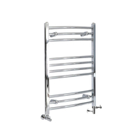Scaldasalviette Misto Curvo - Termoarredo Bagno Cromato - 800 x 600mm - 287W - Kent