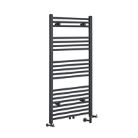 Scaldasalviette Misto Piatto - Termoarredo Bagno Antracite - 1188 x 500mm - 624W - Neva