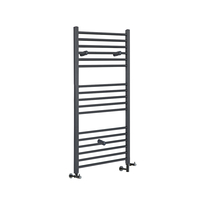 Scaldasalviette Misto Piatto - Termoarredo Bagno Antracite - 1200 x 600mm - 681W - Artle