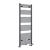 Scaldasalviette Misto Piatto - Termoarredo Bagno Antracite - 1600 x 500mm - 851W - Neva