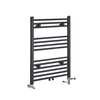 Scaldasalviette Misto Piatto - Termoarredo Bagno Antracite - 803 x 500mm - 414W - Neva