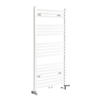 Scaldasalviette Misto Piatto - Termoarredo Bagno Bianco - 1188 x 600mm - 728W - Neva