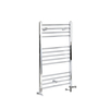 Scaldasalviette Misto Piatto - Termoarredo Bagno Cromato - 1000 x 500mm - 323W - Kent