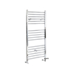 Scaldasalviette Misto Piatto - Termoarredo Bagno Cromato - 1200 x 500mm - 393W - Kent
