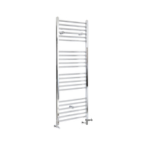 Scaldasalviette Misto Piatto - Termoarredo Bagno Cromato - 1600 x 500mm - 395W - Kent