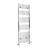 Scaldasalviette Misto Piatto - Termoarredo Bagno Cromato - 1600 x 600mm - 686W - Neva