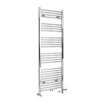 Scaldasalviette Misto Piatto - Termoarredo Bagno Cromato - 1600 x 600mm - 686W - Neva